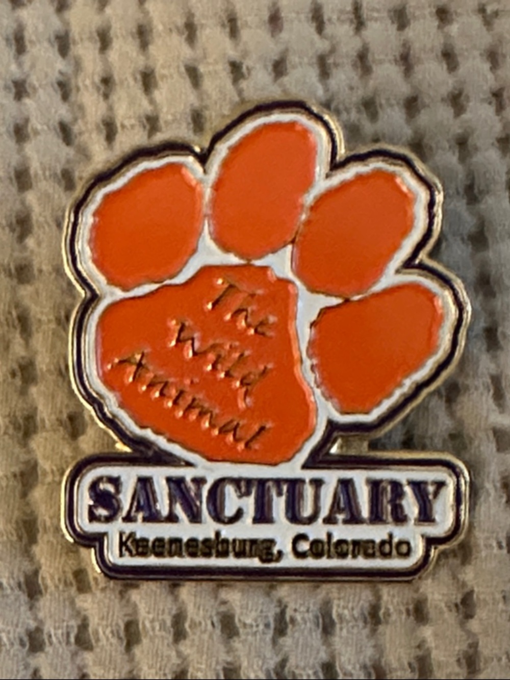 The Wild Animal Sanctuary Pin